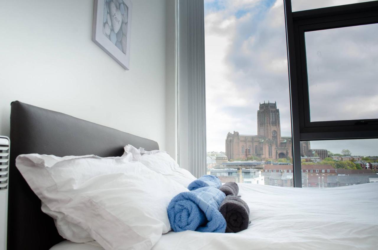 Penthouse In Liverpool City Centre - Free Parking - Balcony - By Happy Days Exterior photo